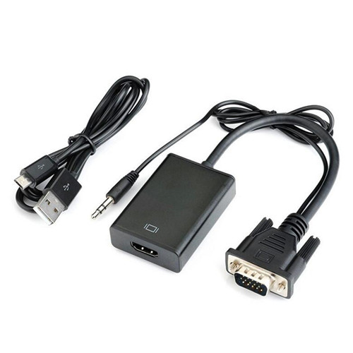 VGA TO HDMI W/POWER&AUDIO